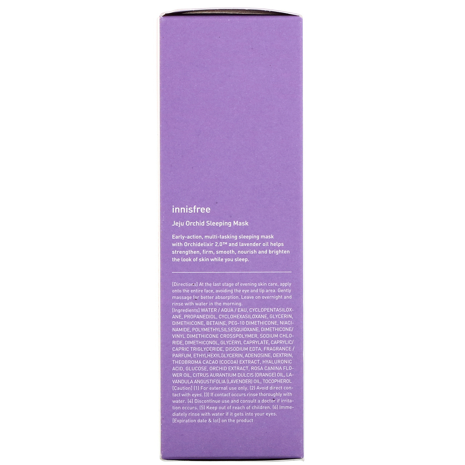 Innisfree, Máscara de Dormir de Orquídea de Jeju, 2,7 fl oz (80 ml) - Imagem 3