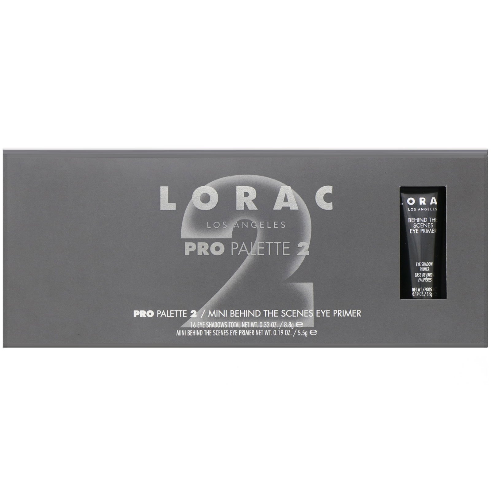 Lorac, Paleta Pro 2 com mini primer para olhos Behind The Scenes, 14,3 g - Imagem 2