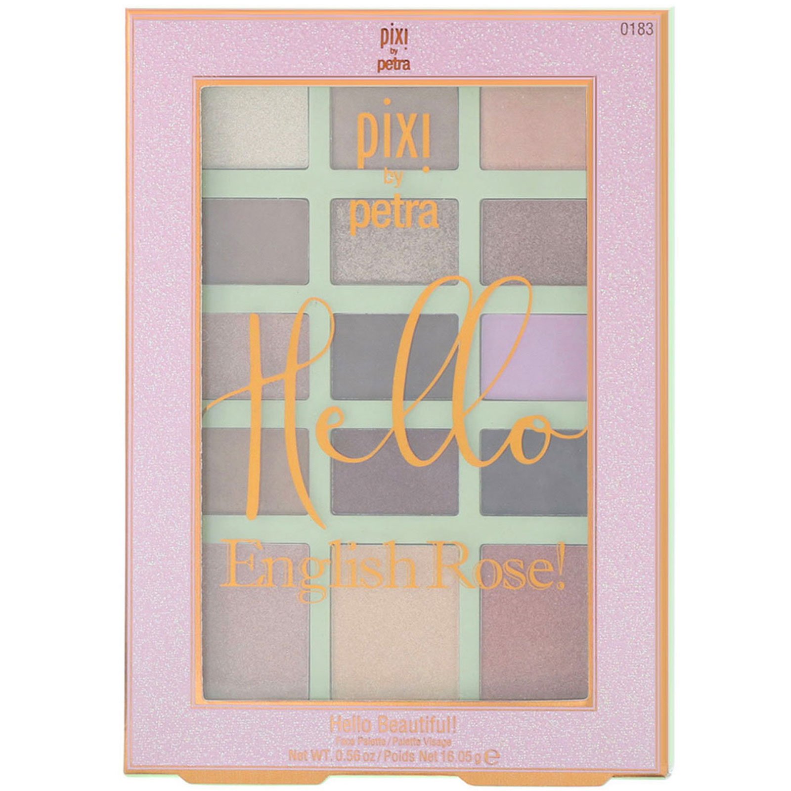 Pixi Beauty, Hello Beautiful, English Rose, Face Palette , 0.56 oz (16.05 g) - Imagem 2