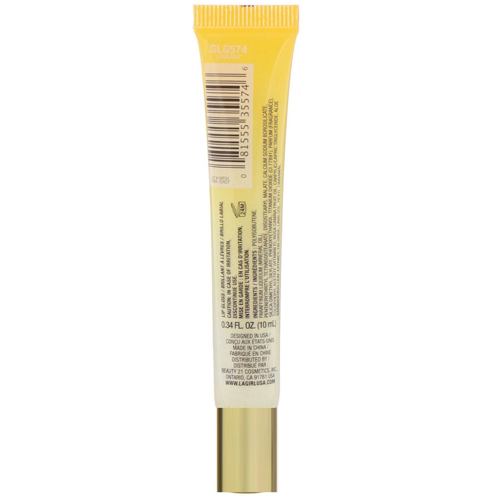 L.A. Girl, Gloss Topper, Starlight, 10 ml - Imagem 2