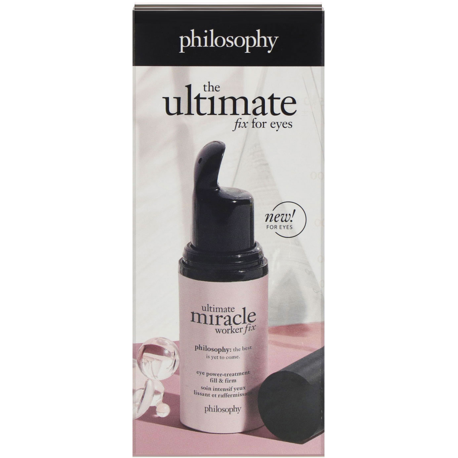 Philosophy, Ultimate Miracle Worker Fix, tratamento poderoso para os olhos, 15 ml - Imagem 2