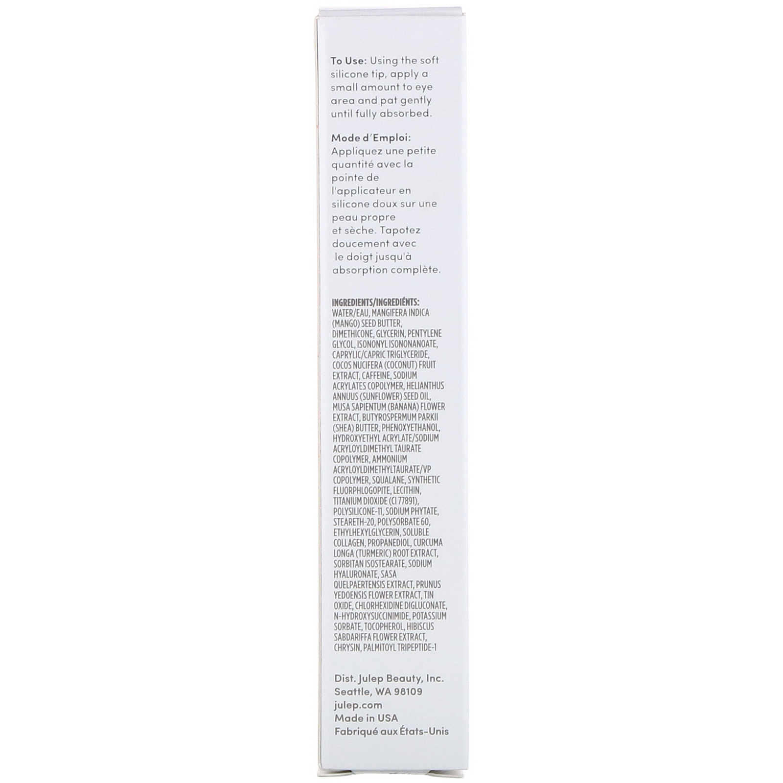 Julep, Creme gel para bolsa embaixo dos olhos, So Awake, 12 g - Imagem 2