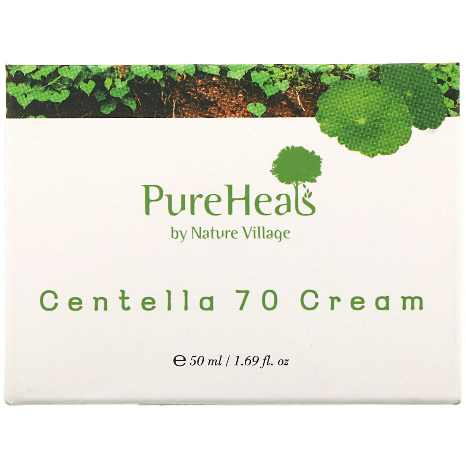 PureHeals, Creme Centella 70, 50 ml (1,69 fl oz) - Imagem 2