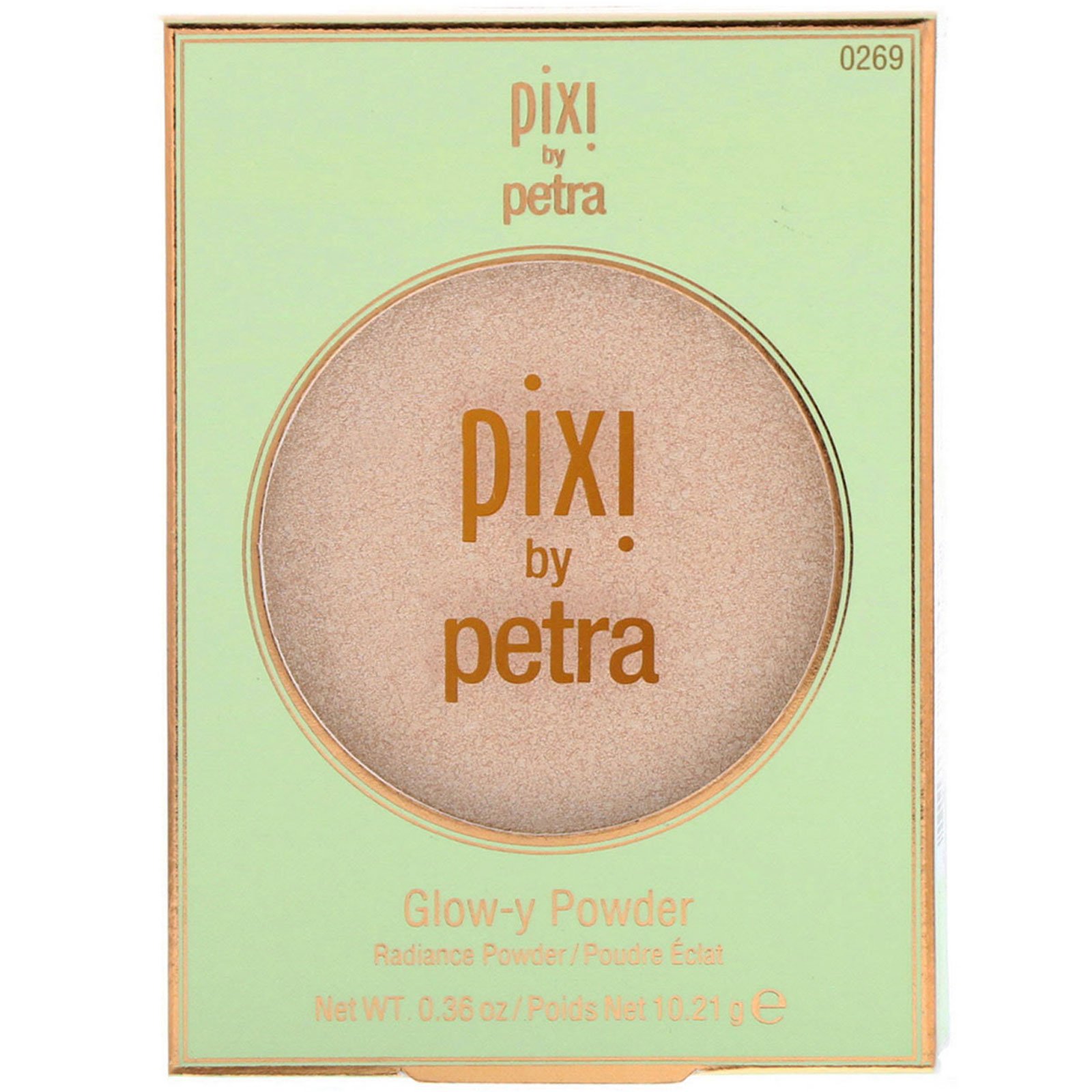 Pixi Beauty, Glow-y Powder, Cream-y Gold, 0.36 oz (10.21 g) - Imagem 2