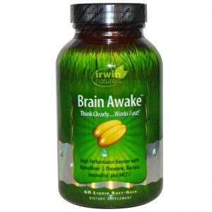 Irwin Naturals, Cérebro Acordado, 60 Soft-Gels Líquidas