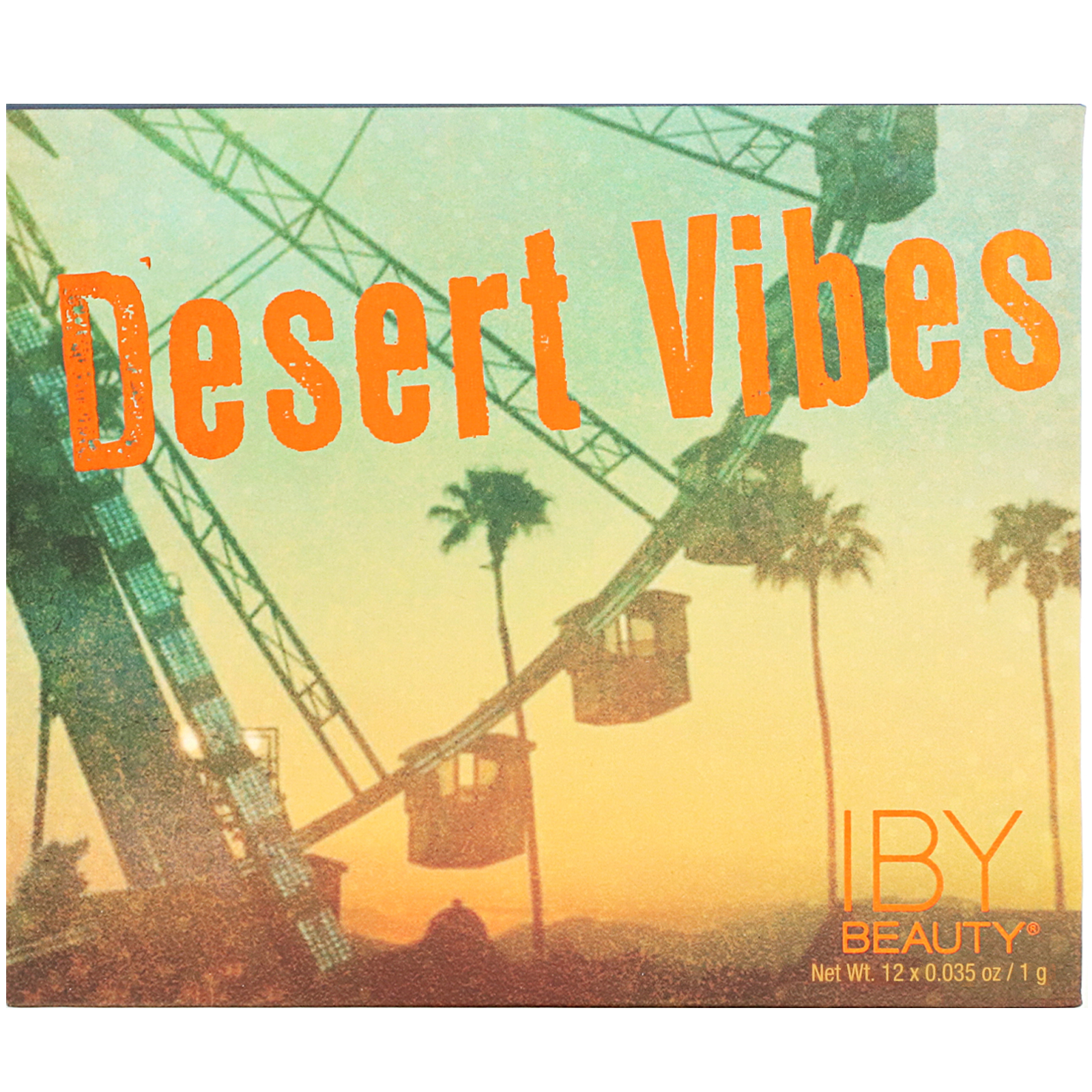 IBY Beauty, Eye Shadow Palette, Desert Vibes, 0.42 oz (12 g) - Imagem 2