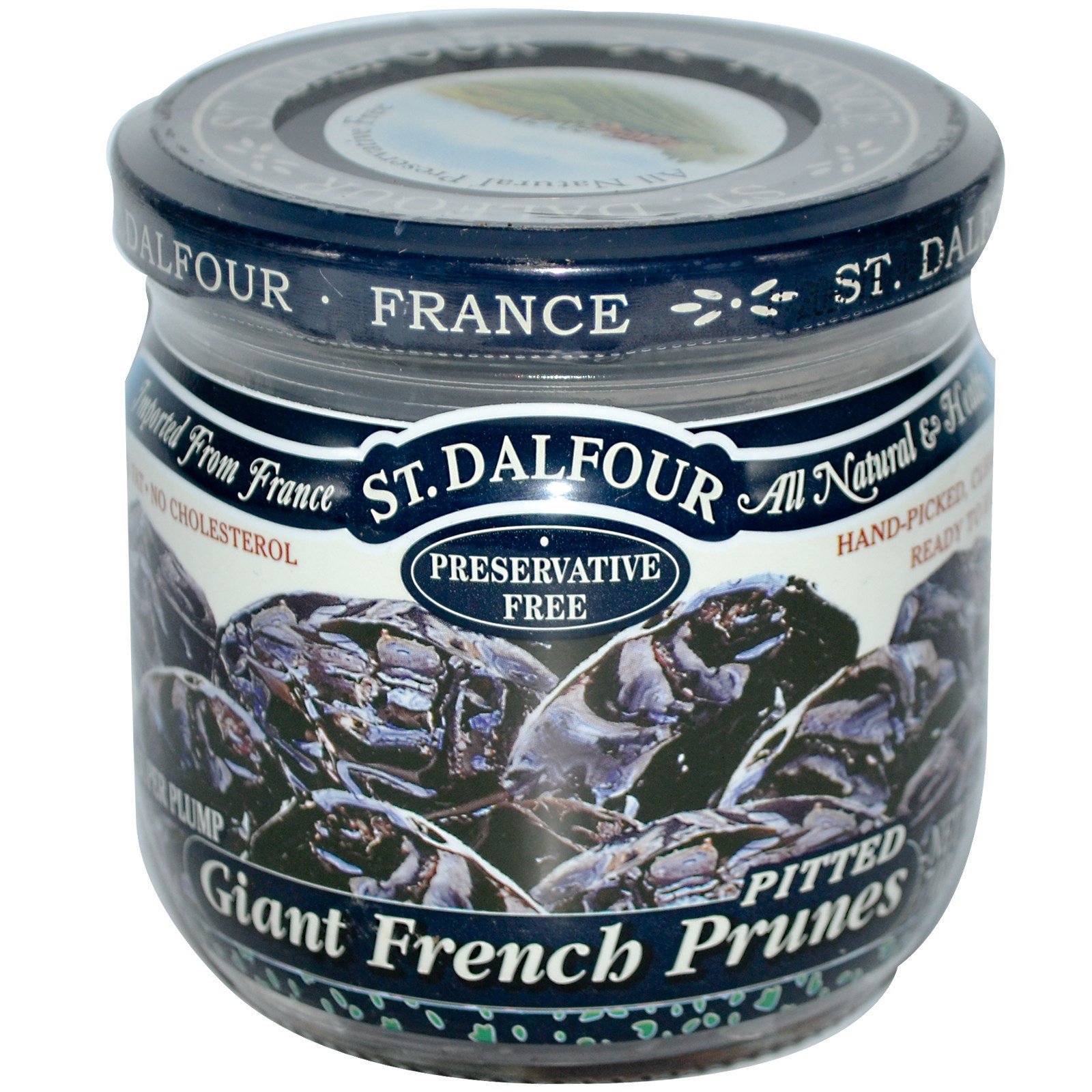 St. Dalfour, Ameixas secas francesas gigantes, sem caroço, 200 g (7 oz)