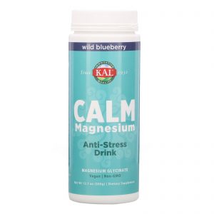 KAL, Magnésio Calmante, Bebida Antiestresse, Mirtilo Selvagem, 360 g (12,7 oz)