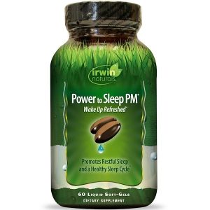Irwin Naturals, Power to Sleep PM, 60 cápsulas gelatinosas líquidas