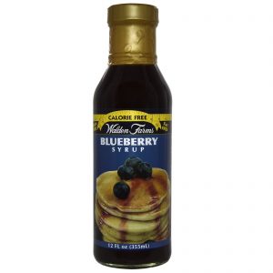 Walden Farms, Xarope de Mirtilo, 12 fl oz (355 ml)
