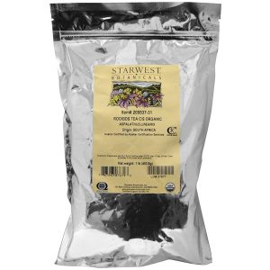 Starwest Botanicals, Chá de Rooibos Orgânico C/S, 453,6 g (1 lb)