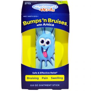 Hyland's, Infantil, Bumps 'n Bruises, com Arnica, Pomada em Bastão, 0,8 oz