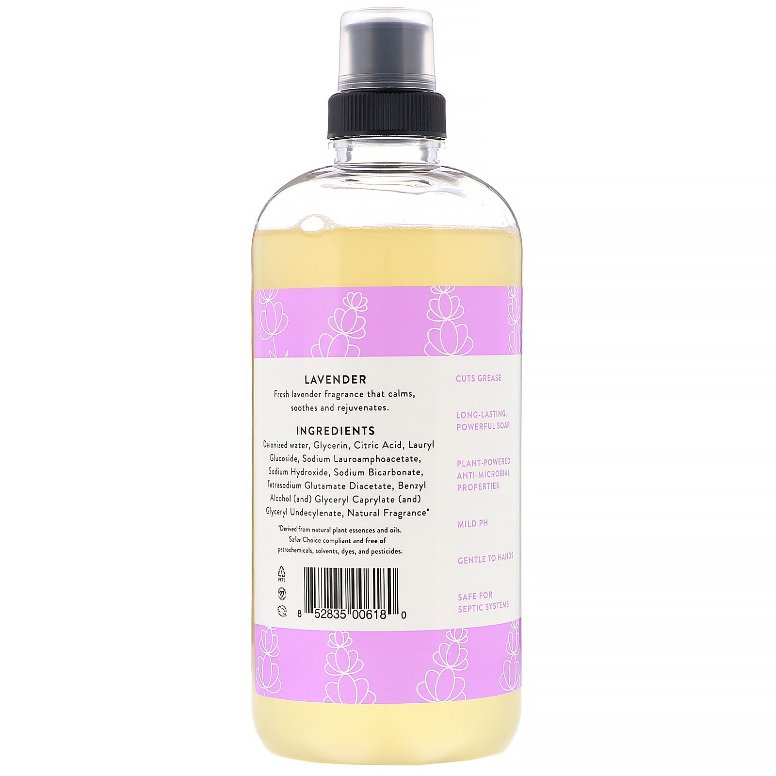 Molly's Suds, Sabão para Louça, Lavanda, 16 fl oz - Imagem 2