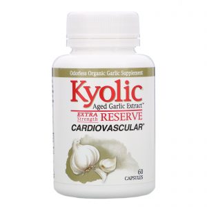 Kyolic, Aged Garlic Extract, Reserva Força Extra, 60 Cápsulas