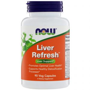 Now Foods, Liver Refresh, 90 Cápsulas Vegetais
