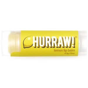 Hurraw! Balm, Bálsamo labial, limão, 0,15 oz. (4,3 g)