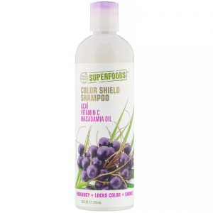 Petal Fresh, Pure, SuperFoods, Color Shield Shampoo, Acai, Vitamin C & Macadamia Oil, 12 fl oz (355 ml)