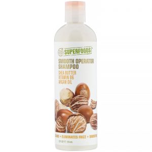 Petal Fresh, Pure, SuperFoods, Smooth Operator Shampoo, Shea Butter, Vitamin B6 & Argan Oil, 12 fl oz (355 ml)