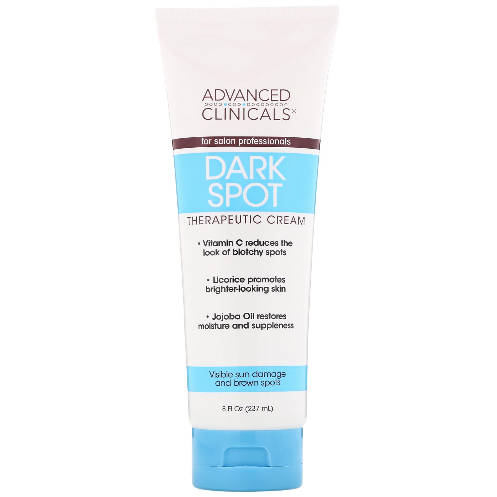 Advanced Clinicals, Creme Terapêutico para Manchas Escuras, 8 fl oz (237 ml)