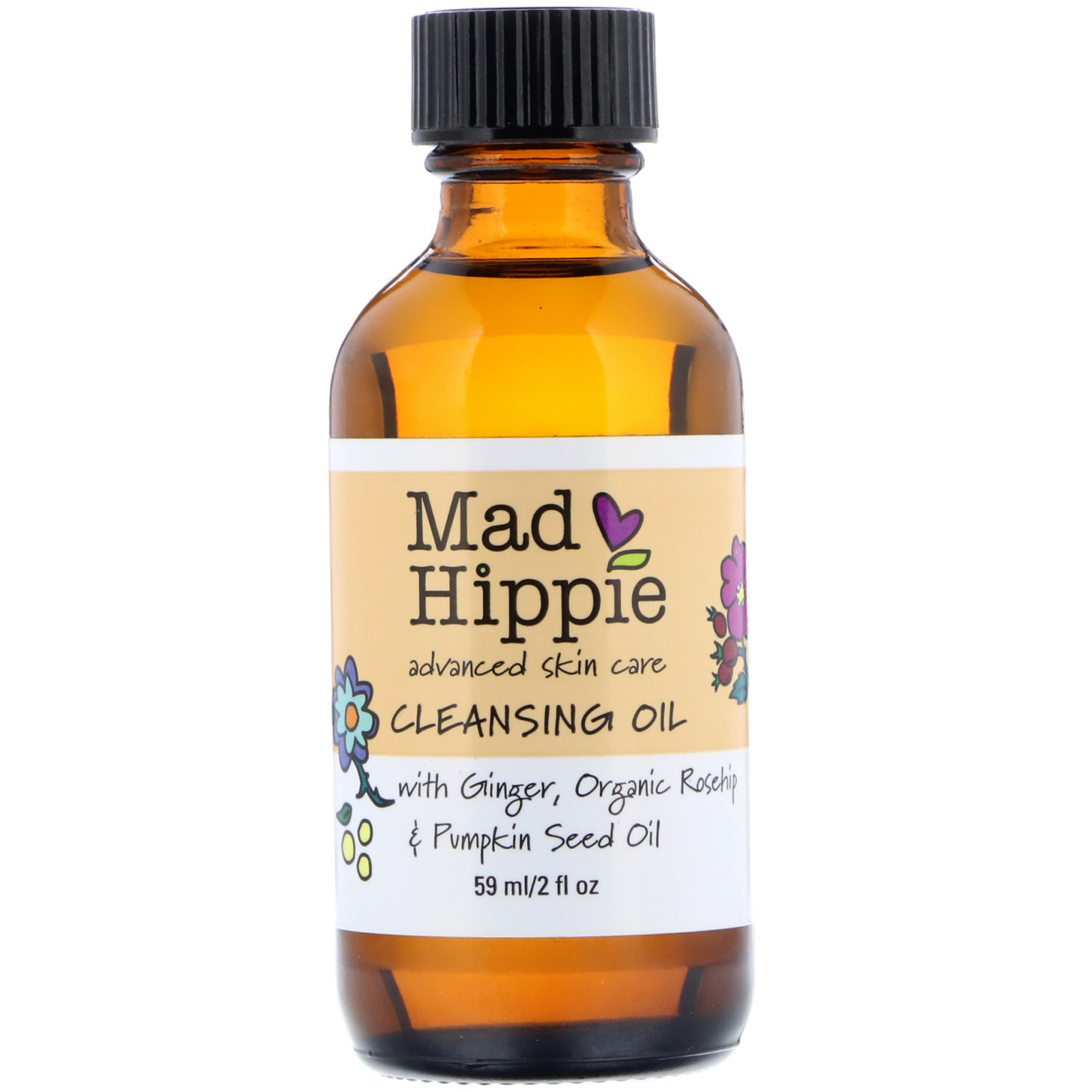 Mad Hippie Skin Care Products, Óleo de Purificação, 59 ml