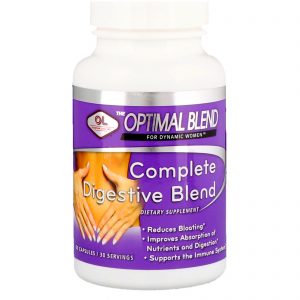Olympian Labs, Combinação Ideal, Combinação Digestiva Completa, Para Mulheres, 60 Cápsulas