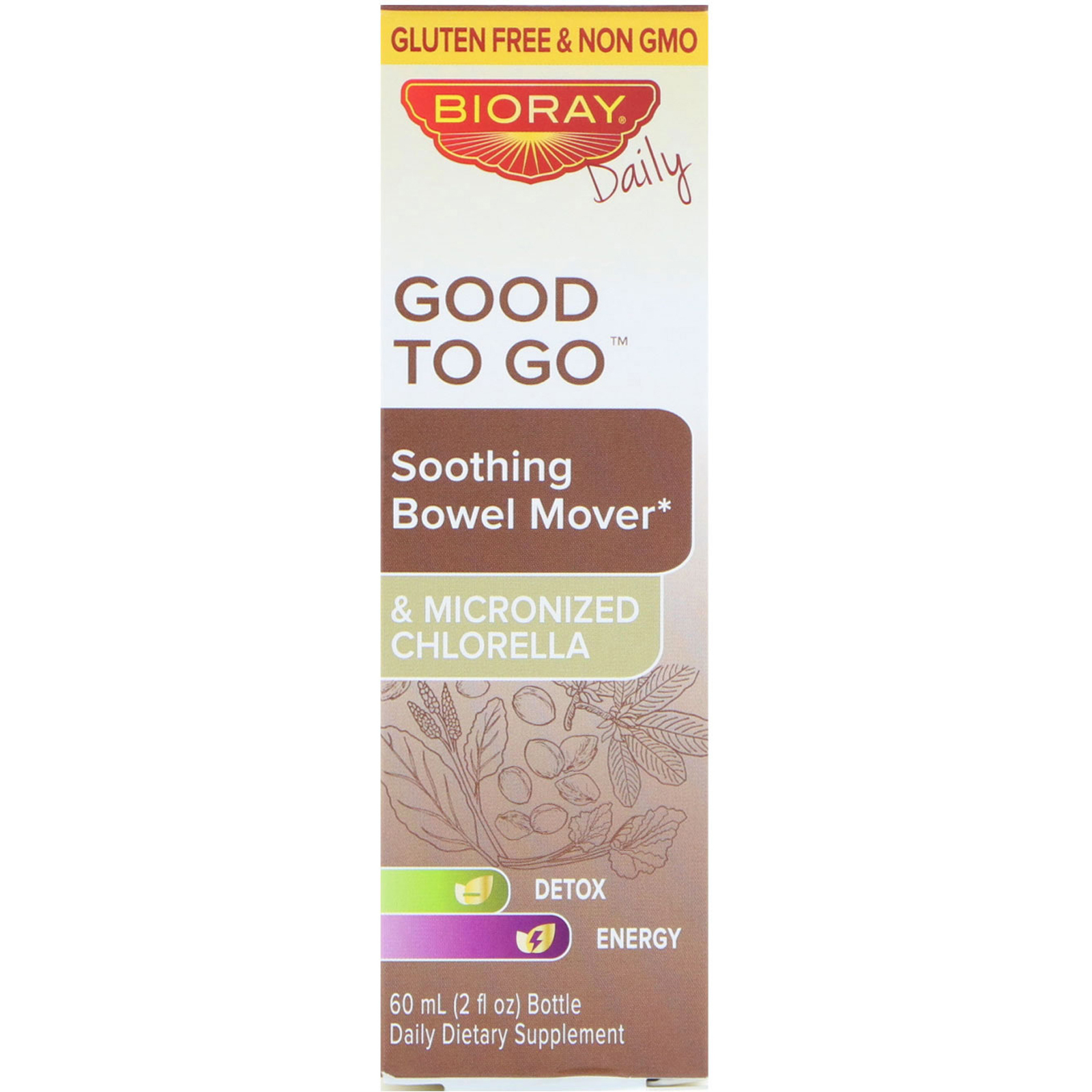 Bioray, Good To Go, Suporte Intestinal Relaxante, 2 fl oz (60 ml)