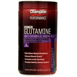 Champion Performance, L-Glutamina - 454 g