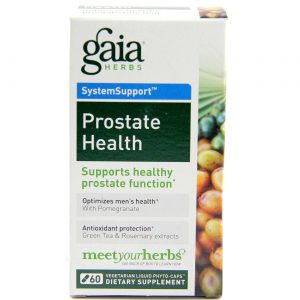 Gaia Herbs, Saúde da Próstata - 60 Phyto-Cápsulas Vegetarianas