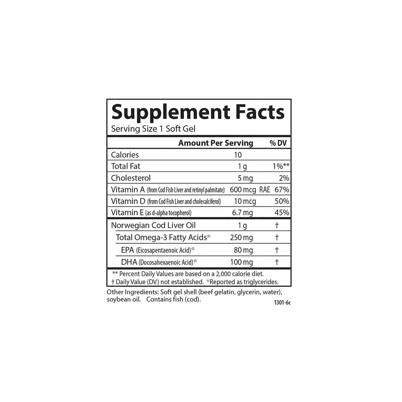 Carlson Labs, Super Óleo de Fígado de Bacalhau 1,000 mg - 100 Cápsulas em Gel - Imagem 4