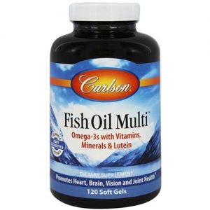Carlson Labs, Óleo de Peixe Multi™ - 120 Cápsulas em Gel