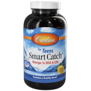 Carlson Labs, Smart Catch® - Para Adolescentes - 180 Cápsulas em Gel
