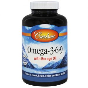 Carlson Labs Omega-3-6-9 - 90 Cápsulas em Gel