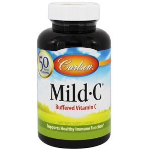 Carlson Labs, Mild C® 500 mg - 250 Cápsulas em Gel