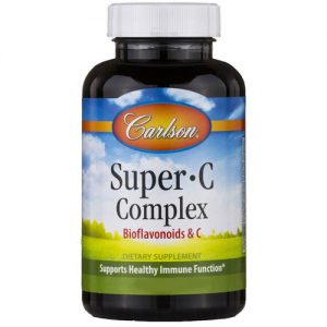 Carlson Labs, Complexo Super-C - 100 Tabletes