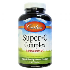 Carlson Labs, Super-C-Complexo - 250 Tabletes