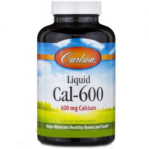 Carlson Labs, Cal-600 Líquido - 250 Cápsulas em Gel