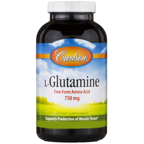 Carlson Labs L-Glutamina - 750 mg - 300 Cápsulas