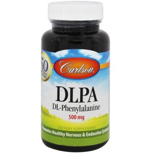 Carlson Labs, DLPA 500 mg - 60 Cápsulas