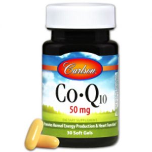 Carlson Labs, Co-Q10 50 mg - 30 Cápsulas em Gel
