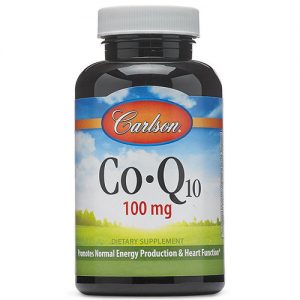 Carlson Labs Co-Q10 - 100 mg - 30 Cápsulas em Gel