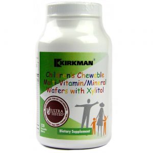 Kirkman Labs, Multivitamínico Mastigável para Crianças - 120 Wafers
