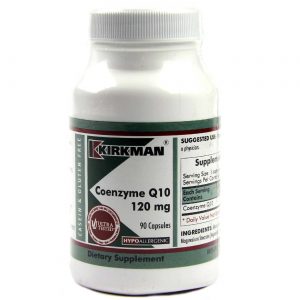 Kirkman Labs, Coenzima Q10, Hipoalergênico - 120 mg - 90 Cápsulas