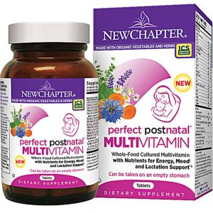 New Chapter Perfect Postnatal MultiVitamina - 192 Tabletes