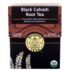 Buddha Teas, Chá de Cohosh Preto - 18 saquinhos