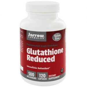 Jarrow Formulas, Glutationa Reduzida 500 mg - 120 Cápsulas