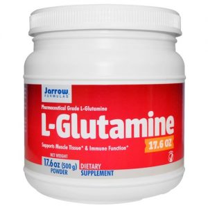 Jarrow Formulas, L-Glutamina em Pó - 500 g