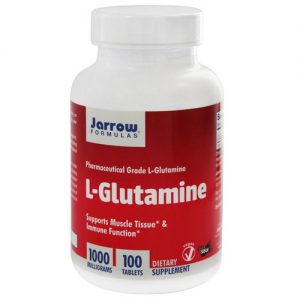 Jarrow Formulas, L-Glutamina 1,000 mg - 100 Tabletes
