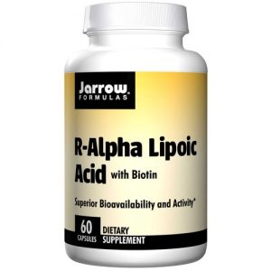 Jarrow Formulas, Ácido R-Alfa Lipóico 100 mg - 60 Cápsulas
