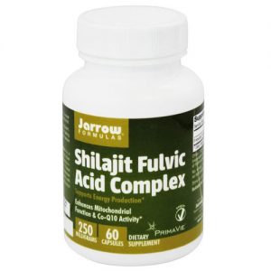 Jarrow Formulas, Shilajit Complexo Ácido Fúlvico - 60 Cápsulas Vegetarianas