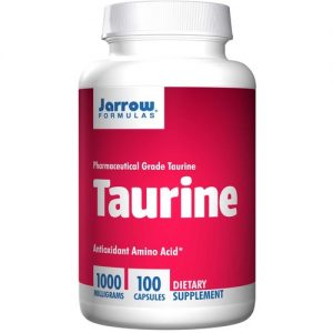 Jarrow Formulas, Taurina - 100 Cápsulas